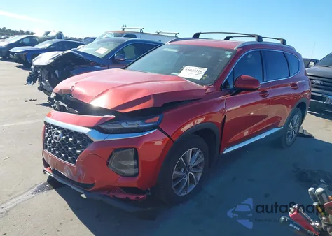 2020 Hyundai Santa Fe Sel from USA, damaged, VIN 5NMS3CAD1LH180760